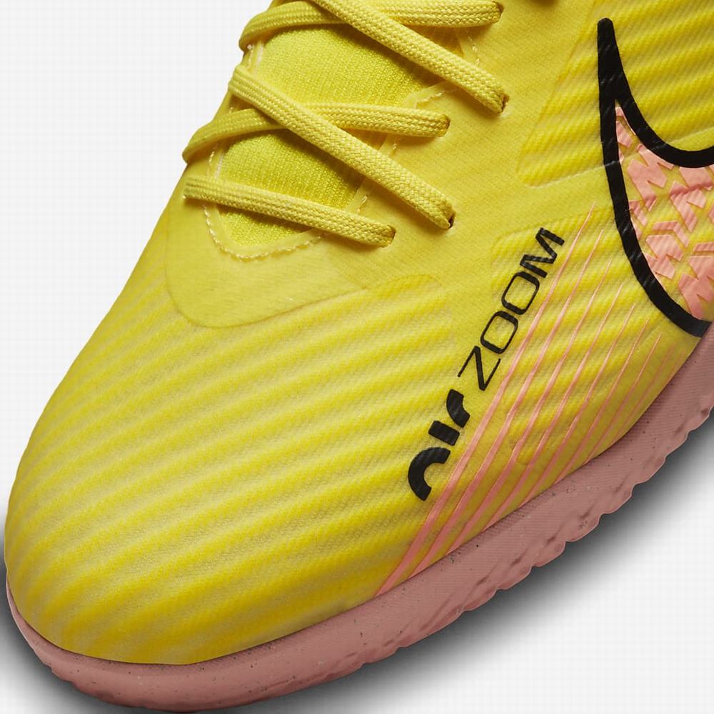 Nike Zoom Mercurial Superfly 9 Academy IC Női Focicipő Sárga Narancssárga | NI5260-F85