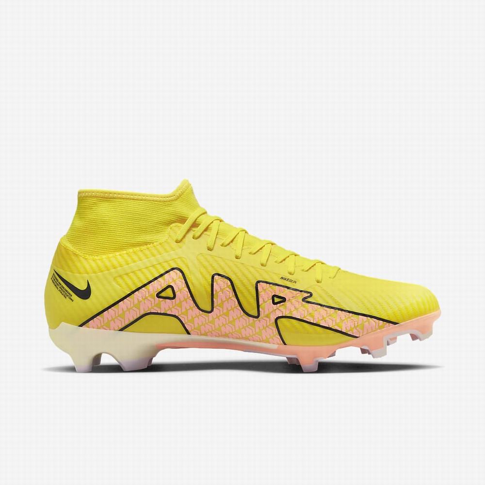 Nike Zoom Mercurial Superfly 9 Academy MG Multi-Ground Női Focicipő Sárga Narancssárga | NI1069-E82