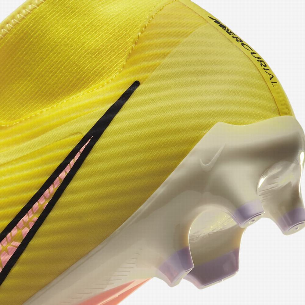 Nike Zoom Mercurial Superfly 9 Academy MG Multi-Ground Női Focicipő Sárga Narancssárga | NI1069-E82