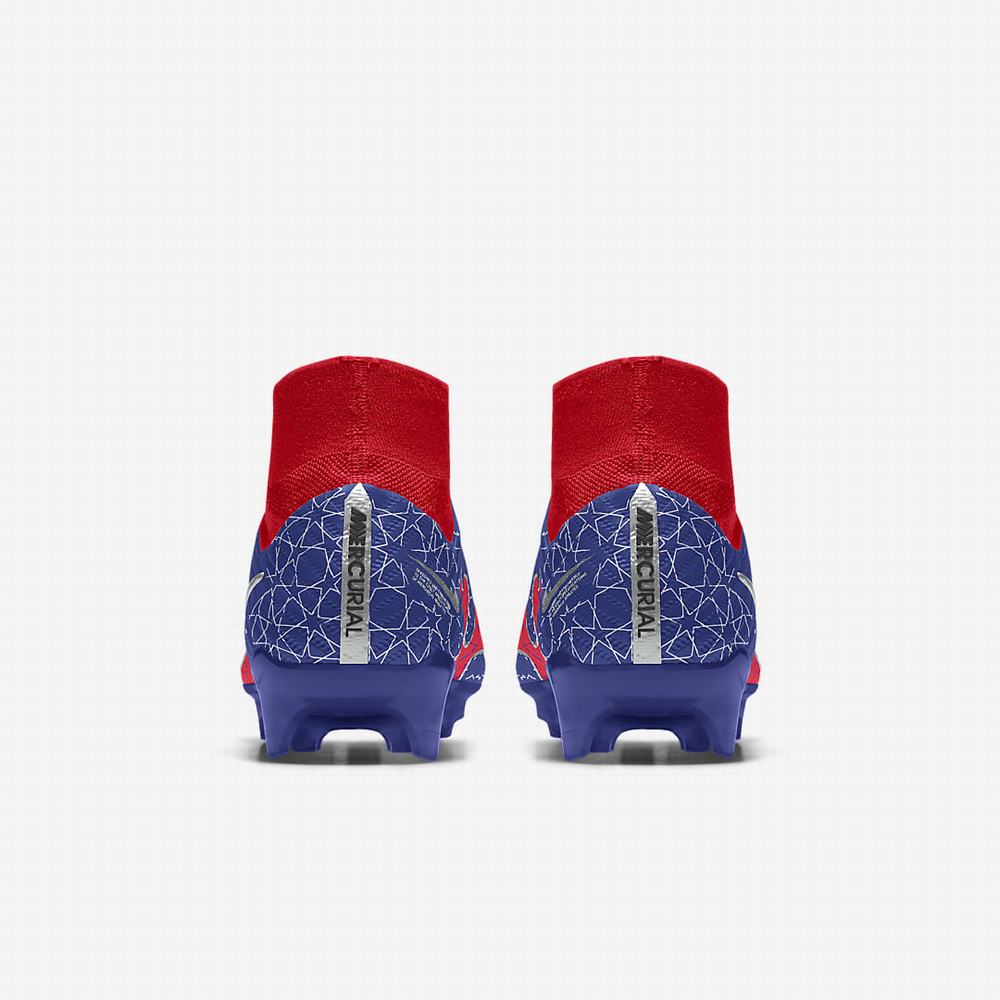 Nike Zoom Mercurial Superfly 9 Elite FG By You Firm-Ground Női Focicipő Színes | NI2689-Z48