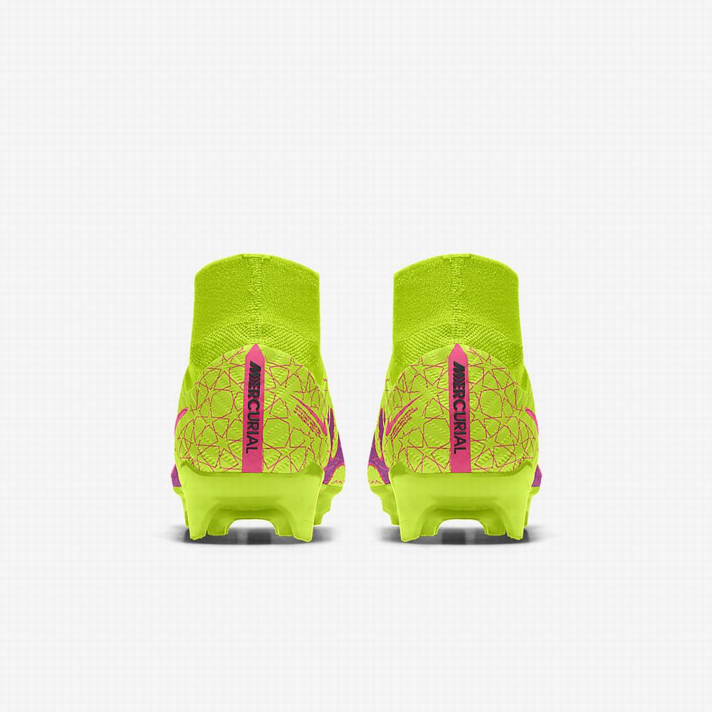 Nike Zoom Mercurial Superfly 9 Elite FG By You Firm-Ground Női Focicipő Színes | NI7968-P41
