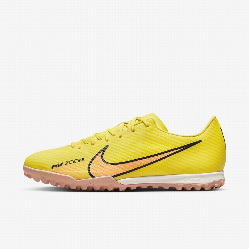 Nike Zoom Mercurial Vapor 15 Academy TF Turf Női Focicipő Sárga Narancssárga | NI6918-U73