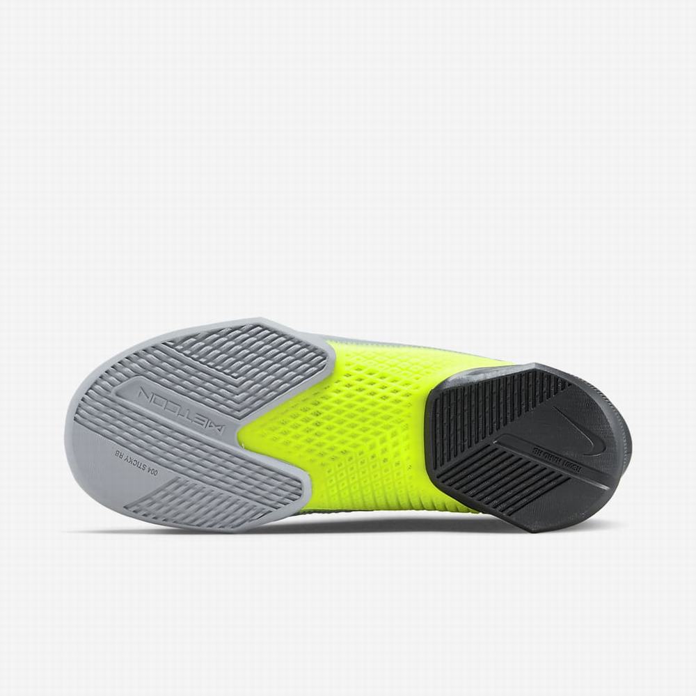 Nike Zoom Metcon Turbo 2 Férfi Edzőcipő Szürke Fekete Fehér | NI2867-L02