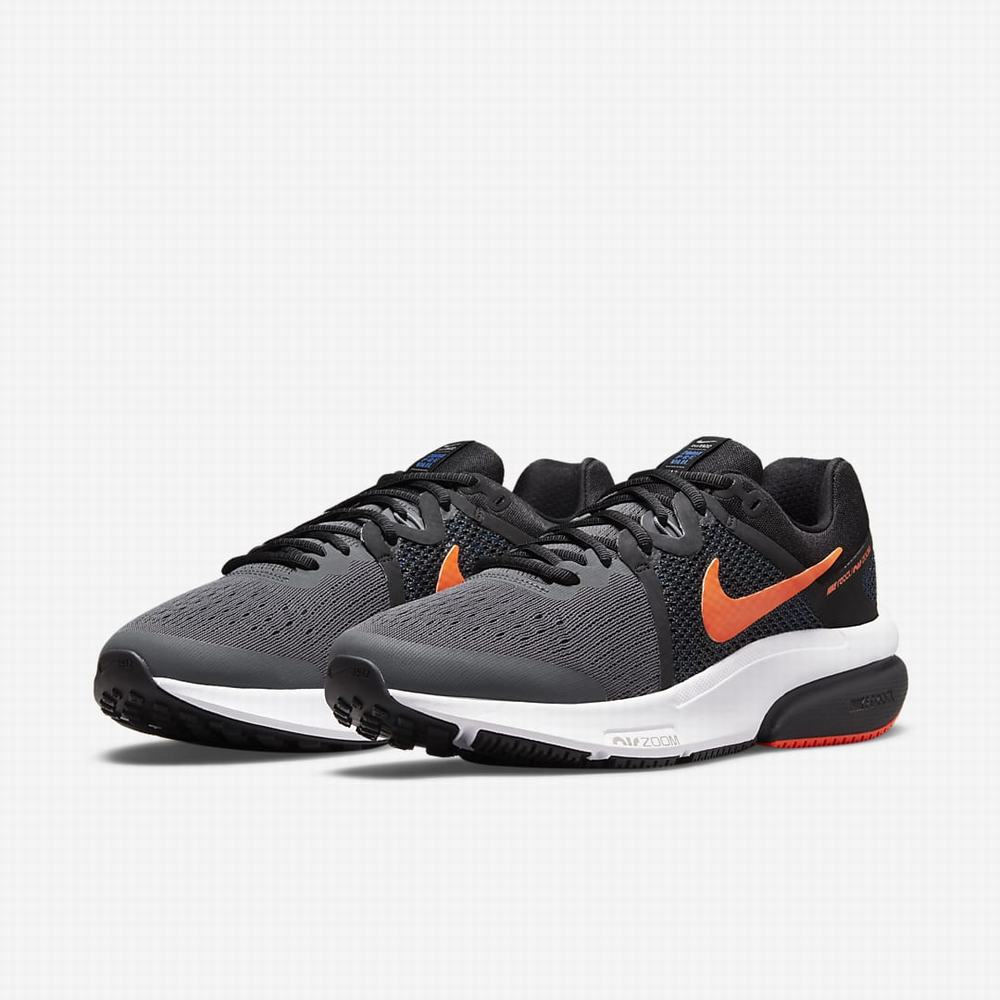 Nike Zoom Prevail Férfi Futócipő Sötétszürke Fekete Királykék Piros | NI5283-A64