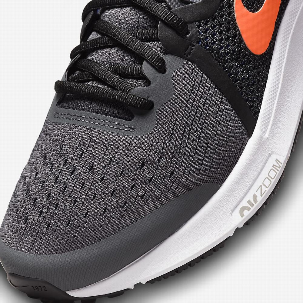 Nike Zoom Prevail Férfi Futócipő Sötétszürke Fekete Királykék Piros | NI5283-A64