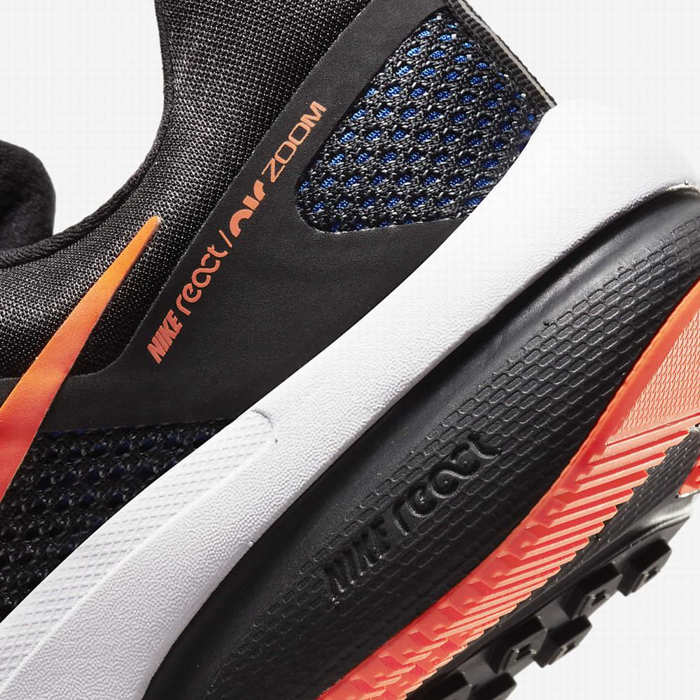 Nike Zoom Prevail Férfi Futócipő Sötétszürke Fekete Királykék Piros | NI5283-A64