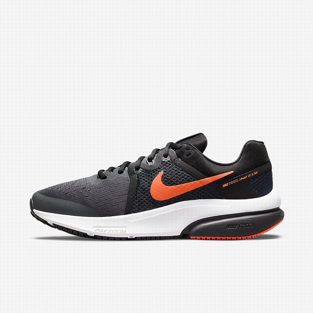 Nike Zoom Prevail Férfi Futócipő Sötétszürke Fekete Királykék Piros | NI5283-A64