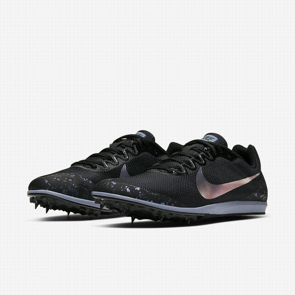 Nike Zoom Rival D 10 Női Szöges Cipő Fekete Sötétkék Sötétkék | NI7812-S01