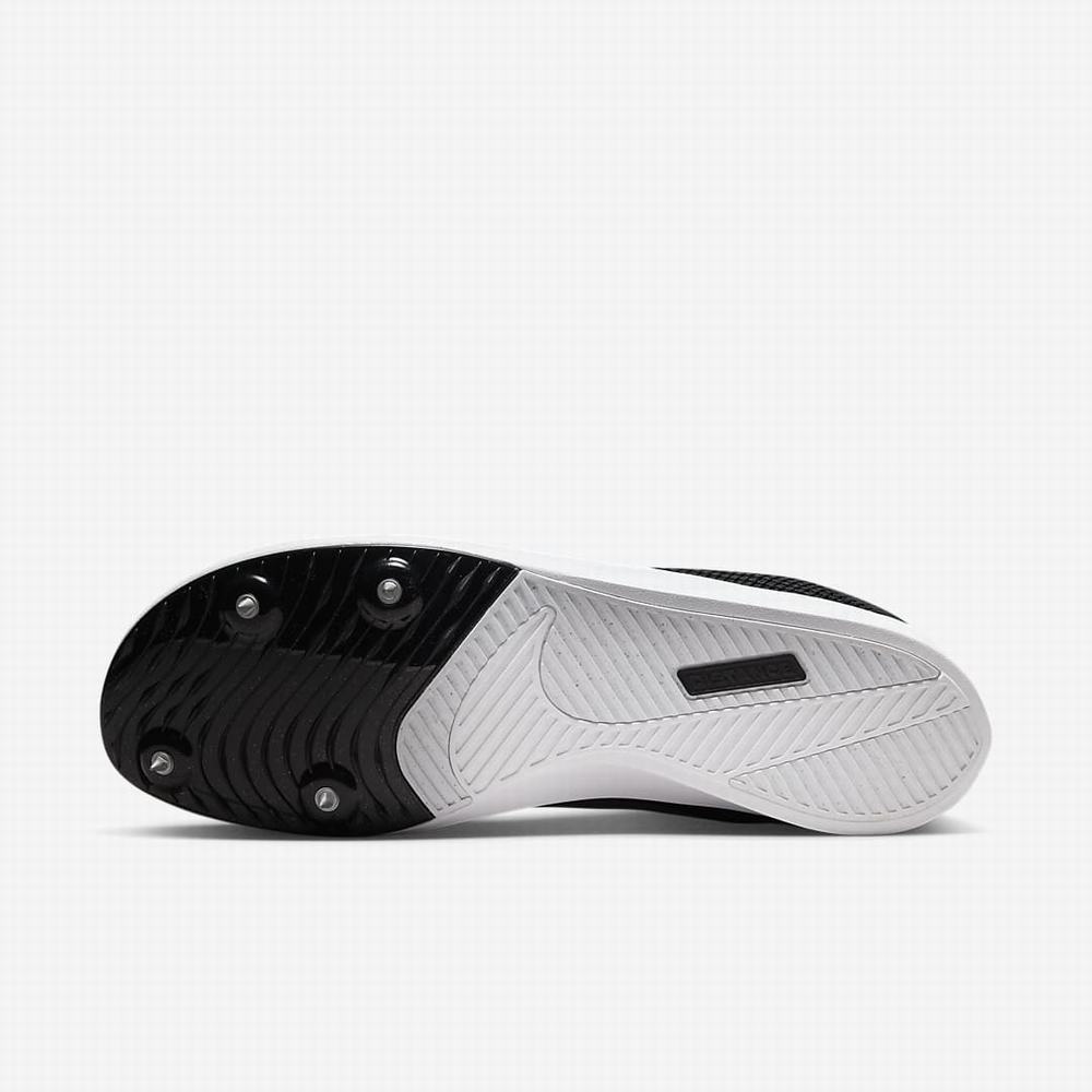 Nike Zoom Rival Férfi Szöges Cipő Fekete Sötétszürke Világos Szürke Metal Titán | NI0613-G35