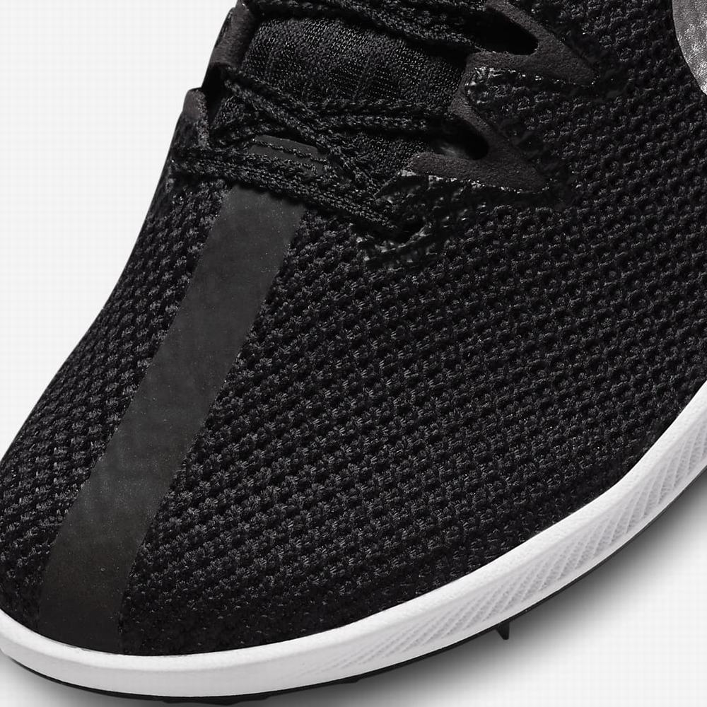 Nike Zoom Rival Férfi Szöges Cipő Fekete Sötétszürke Világos Szürke Metal Titán | NI0613-G35