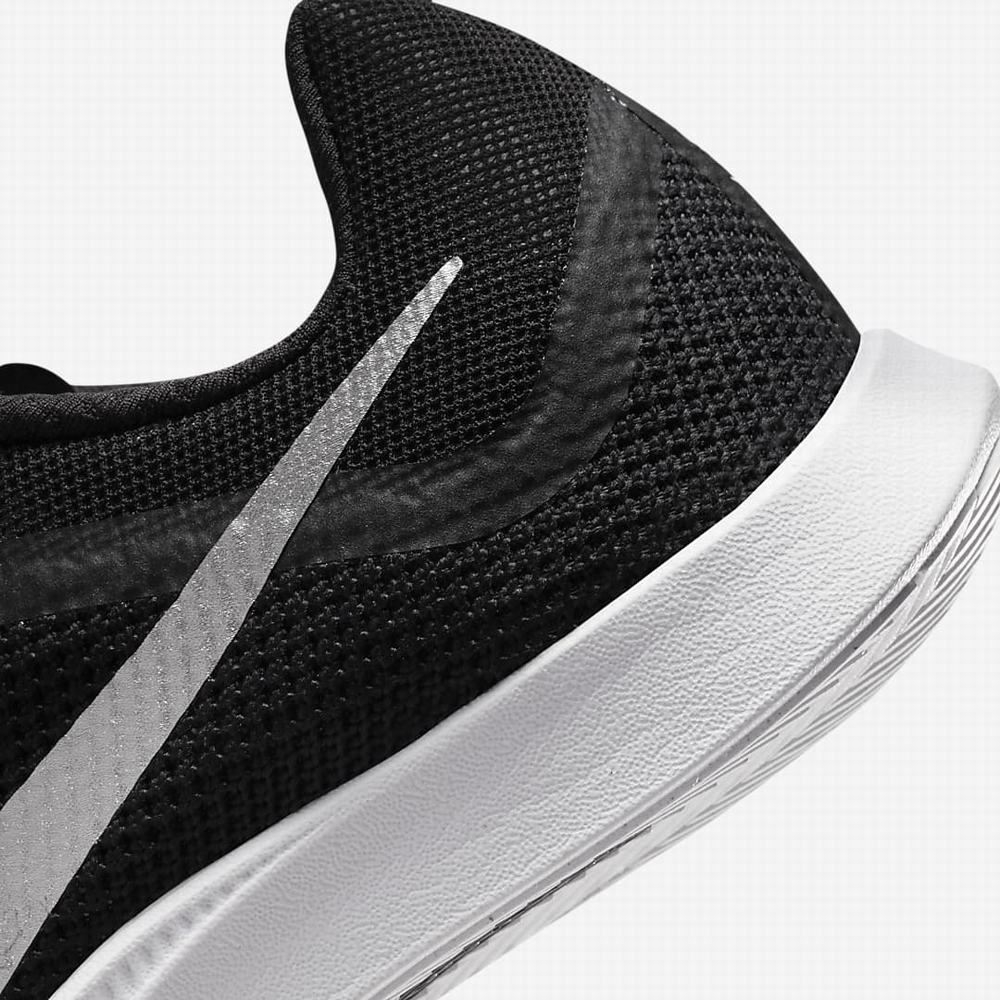 Nike Zoom Rival Férfi Szöges Cipő Fekete Sötétszürke Világos Szürke Metal Titán | NI0613-G35