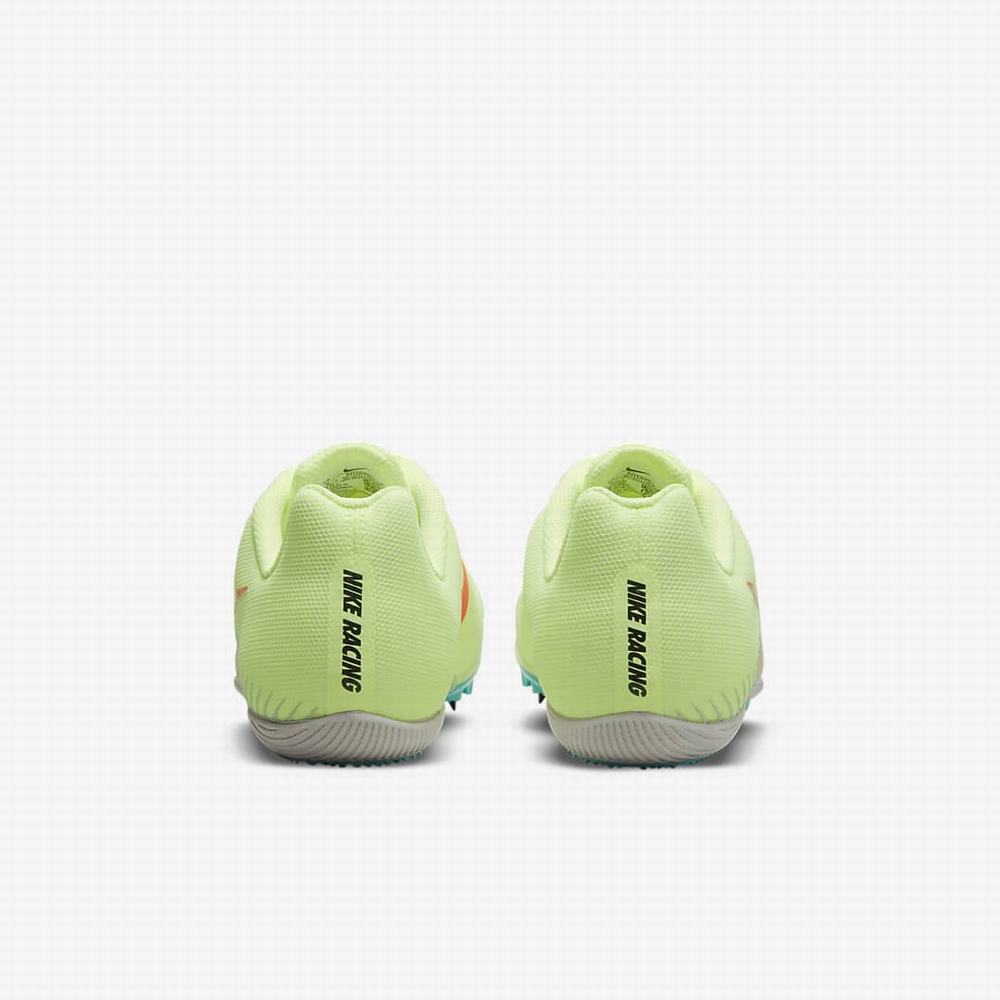 Nike Zoom Rival M 9 Női Szöges Cipő Zöld Türkiz Narancssárga | NI1902-J87