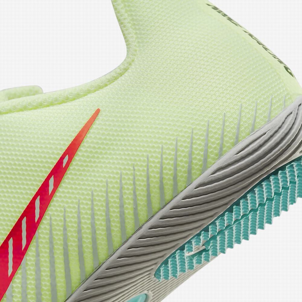 Nike Zoom Rival M 9 Női Szöges Cipő Zöld Türkiz Narancssárga | NI1902-J87