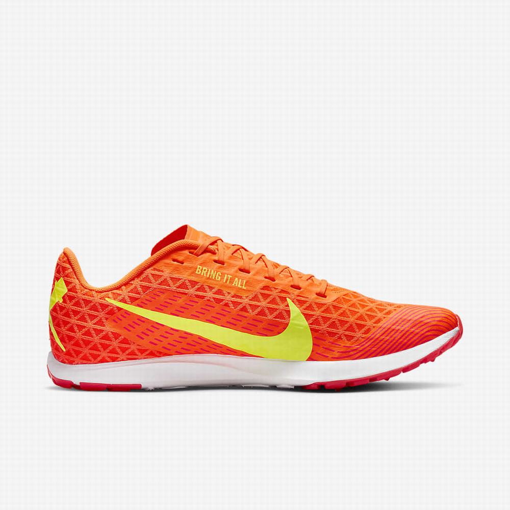 Nike Zoom Rival Waffle 5 Női Szöges Cipő Narancssárga Világos Piros Fekete | NI8301-Z20