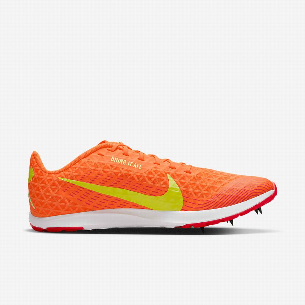 Nike Zoom Rival XC 5 Női Szöges Cipő Narancssárga Világos Piros Fekete | NI4086-N78