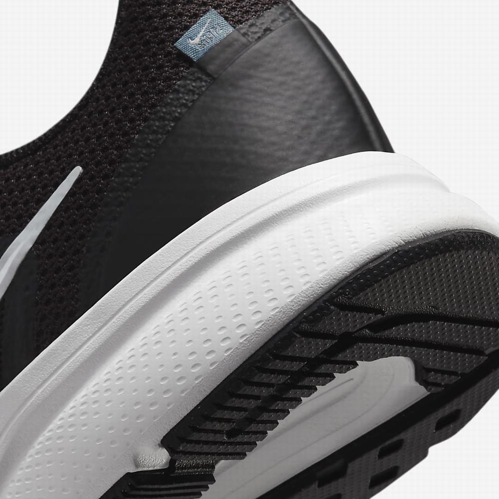 Nike Zoom Span 4 Férfi Futócipő Fekete Metal Szürke Szürke Metal Titán | NI1620-C87