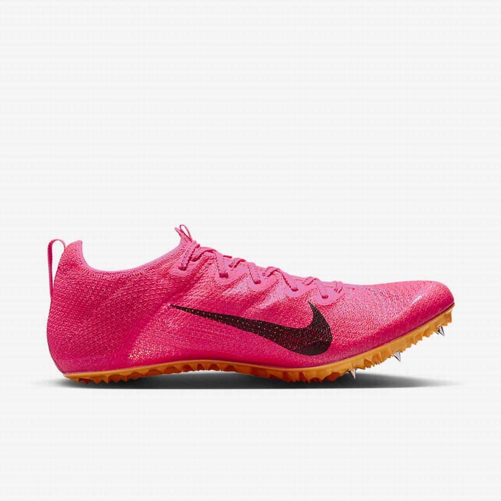 Nike Zoom Superfly Elite 2 Férfi Szöges Cipő Rózsaszín Narancssárga Fekete | NI6970-K08