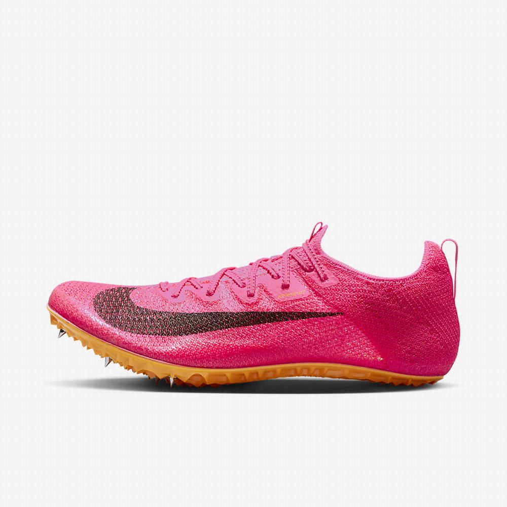 Nike Zoom Superfly Elite 2 Férfi Szöges Cipő Rózsaszín Narancssárga Fekete | NI6970-K08