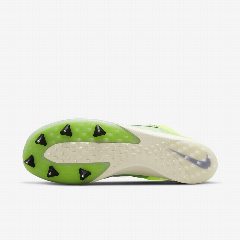 Nike Zoom Victory 5 XC Férfi Szöges Cipő Zöld Menta Lila | NI5074-N82