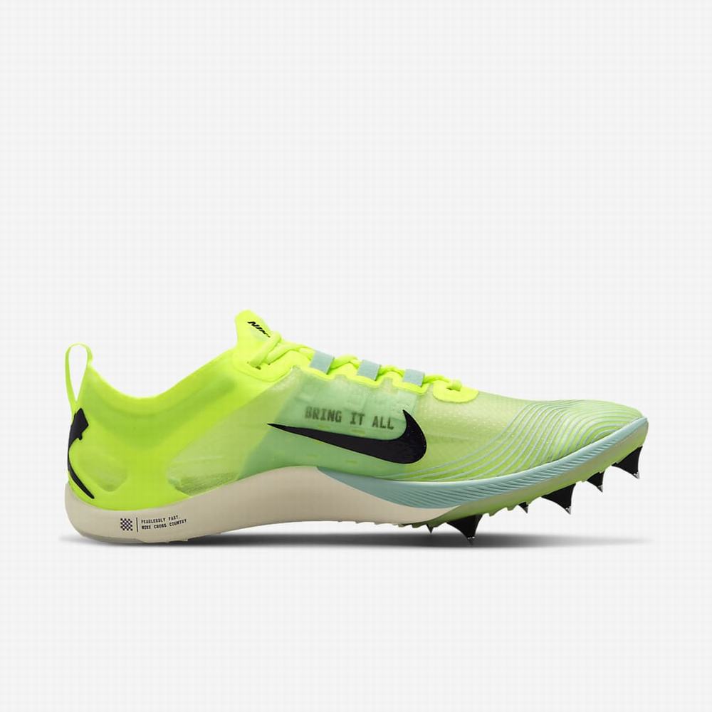 Nike Zoom Victory 5 XC Férfi Szöges Cipő Zöld Menta Lila | NI5074-N82