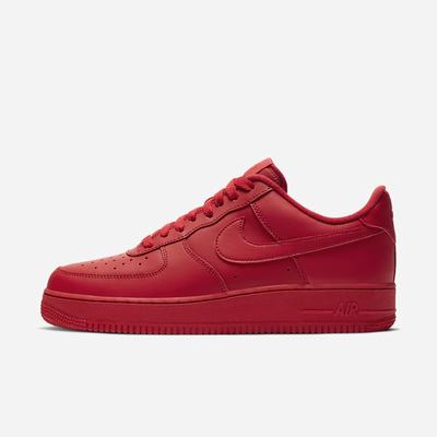 Nike Air Force 1 '07 LV8 1 Férfi Utcai Cipő Piros Fekete Piros | NI7430-D96