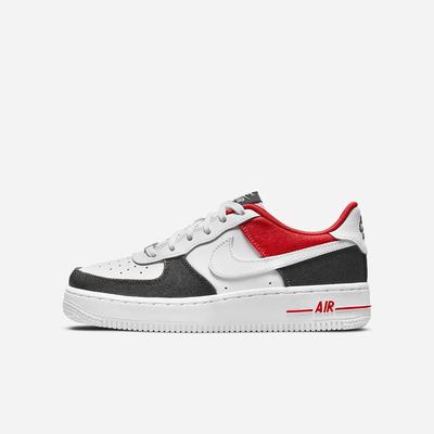 Nike Air Force 1 LV8 Gyerek Utcai Cipő Fehér Sötétkék Piros Fehér | NI5983-P64