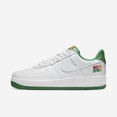Nike Air Force 1 Low Retro QS Férfi Utcai Cipő Fehér Zöld Fehér | NI2531-R39