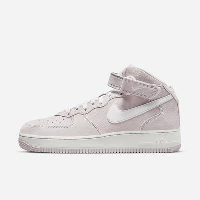 Nike Air Force 1 Mid '07 QS Férfi Utcai Cipő Szürke Fehér | NI1540-K89