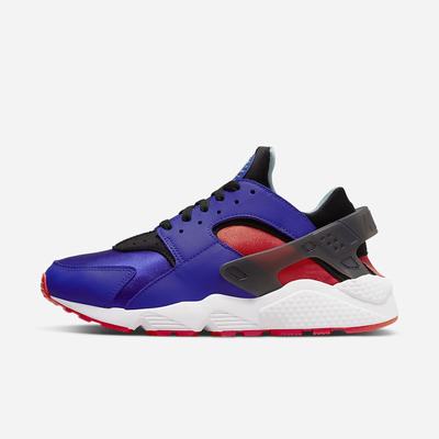Nike Air Huarache Férfi Utcai Cipő Sötétkék Fekete Narancssárga | NI2741-T10