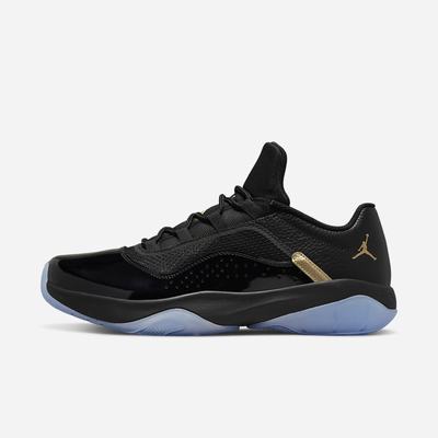 Nike Air Jordan 11 CMFT Low Férfi Utcai Cipő Fekete Metal Arany | NI4037-L82