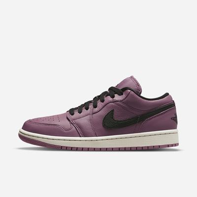Nike Air Jordan 1 Low SE Női Utcai Cipő Lila Fekete | NI0431-Y17