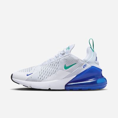 Nike Air Max 270 Női Utcai Cipő Fehér Fekete Zöld | NI5196-W70