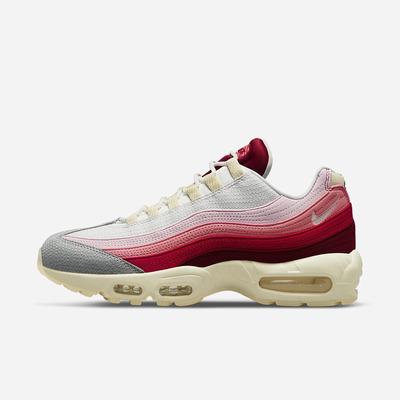 Nike Air Max 95 QS Férfi Utcai Cipő Piros Korall Fehér | NI6542-M39