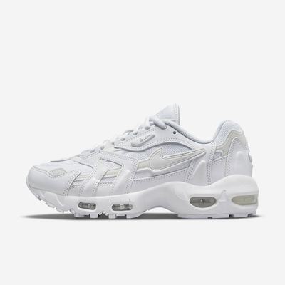 Nike Air Max 96 2 Női Utcai Cipő Fehér Platina Metal Titán Fehér | NI2156-B80
