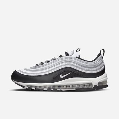 Nike Air Max 97 Férfi Utcai Cipő Fekete Titán Metal Titán Fehér | NI6813-R62