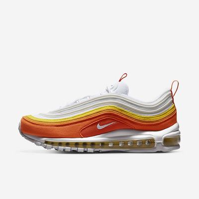 Nike Air Max 97 Férfi Utcai Cipő Narancssárga Fehér | NI1634-Q86
