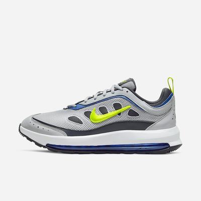 Nike Air Max AP Férfi Utcai Cipő Szürke Kék Sötétszürke Citrom | NI7521-A64