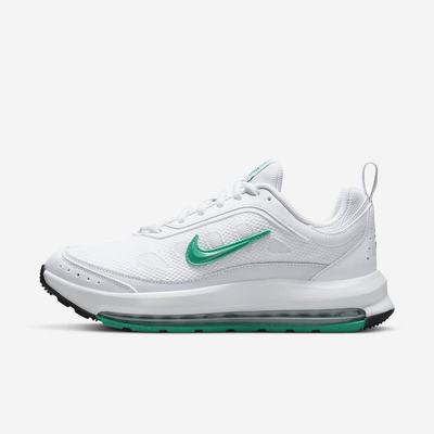 Nike Air Max AP Női Utcai Cipő Fehér Platina Fekete Zöld | NI3760-J16
