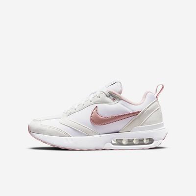 Nike Air Max Dawn Gyerek Utcai Cipő Fehér Fekete Rózsaszín | NI9382-K79
