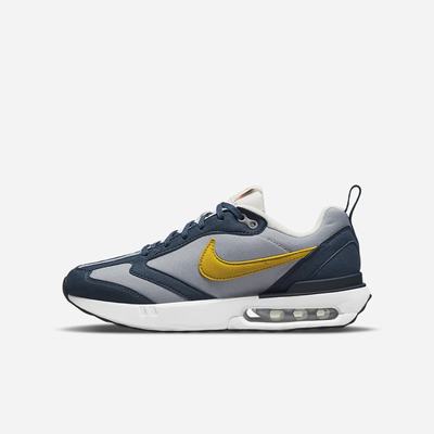 Nike Air Max Dawn Gyerek Utcai Cipő Szürke Sötétkék Világos | NI5026-Q39