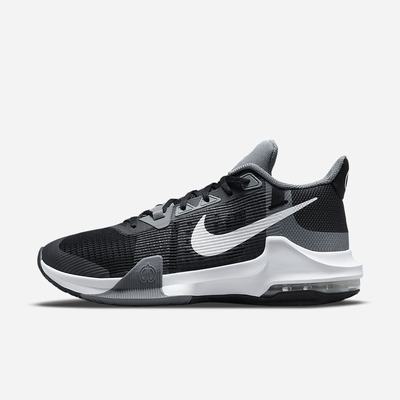 Nike Air Max Impact 3 Női Kosárlabda Cipő Fekete Szürke Fehér | NI4721-R05