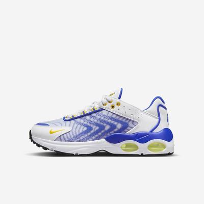 Nike Air Max TW Gyerek Utcai Cipő Fehér Kék Fekete Sárga | NI9832-B65