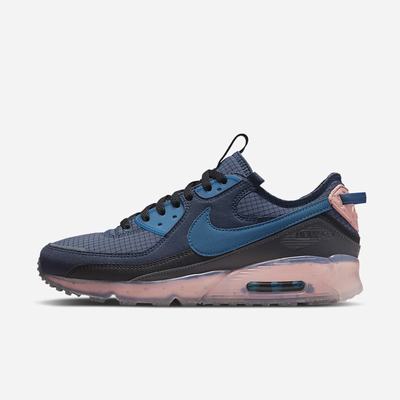 Nike Air Max Terrascape 90 Férfi Utcai Cipő Obszidián Kék Világos | NI1540-C82