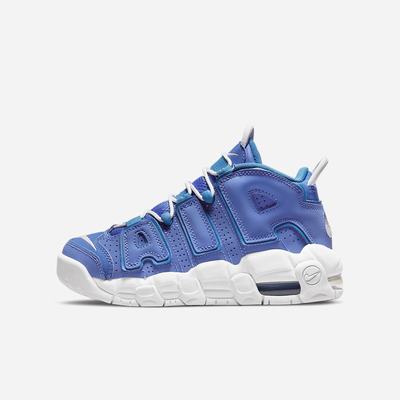 Nike Air More Uptempo Gyerek Utcai Cipő Kék Fehér | NI9305-P26