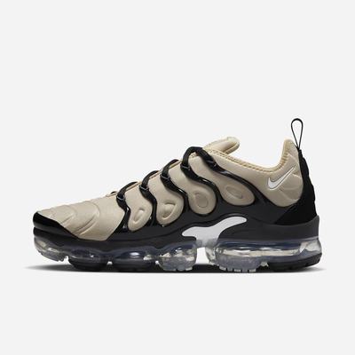 Nike Air VaporMax Plus Férfi Utcai Cipő Barna Khaki Fekete Fehér | NI2386-A14