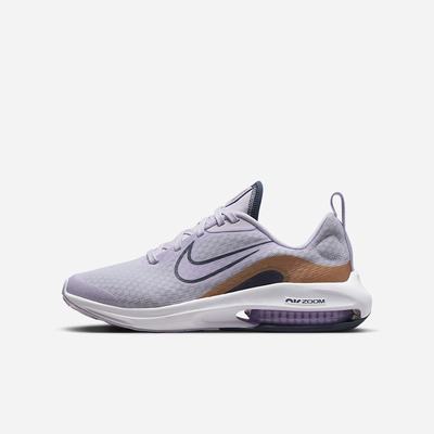 Nike Air Zoom Arcadia 2 Gyerek Utcai Cipő Lila Metal Réz Lila Kék | NI1396-B01