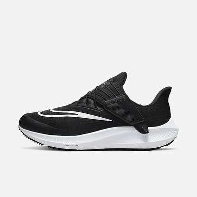 Nike Air Zoom Pegasus FlyEase (Extra Wide) Férfi Futócipő Fekete Sötétszürke Fehér | NI7245-N01