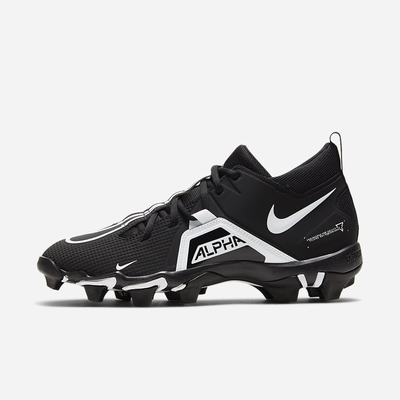 Nike Alpha Menace 3 Shark Férfi Focicipő Fekete Fehér | NI7432-P13