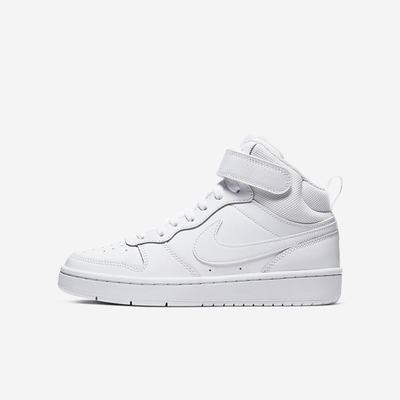 Nike Court Borough Mid 2 Gyerek Utcai Cipő Fehér | NI7246-J01