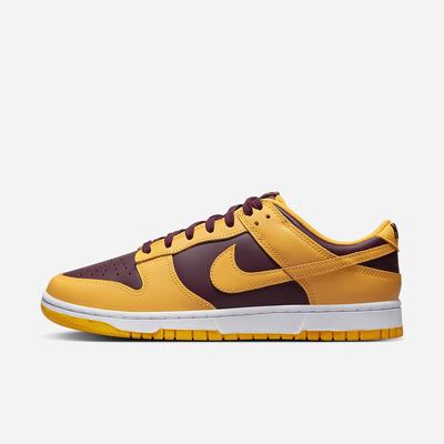 Nike Dunk Low Retro Férfi Utcai Cipő Arany Fehér Mélybordó Arany | NI5986-L71